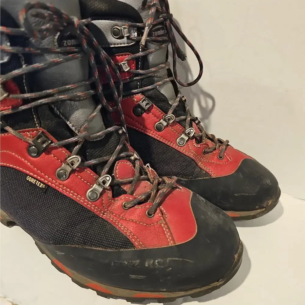 Zamberlan Men's Trekking Boots Gore-Tex Red US 11.5 mountianeering